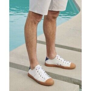 Johnnie-O Surfside Sail Away Blue White Men's Casual Sneaker /‎ Shoe Size 10.5 M